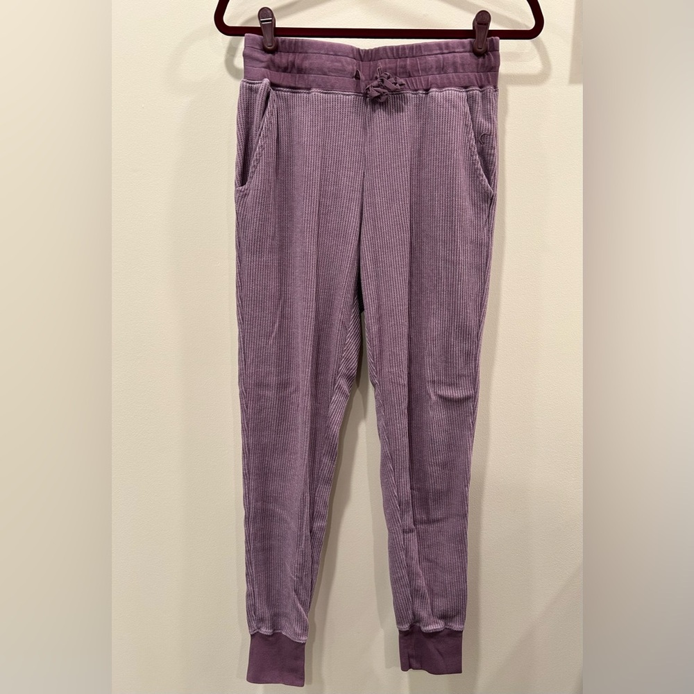 ZYIA Active Purple Thermal Joggers size M